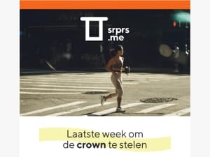 Laatste week om de crown te stelen 👑