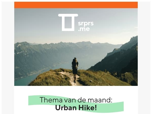 Nieuwe maand, nieuw thema: Urban Hike!