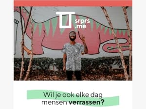 Wil je ook elke dag mensen verrassen? 👀