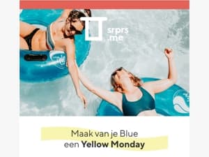 Maak van je Blue een Yellow Monday 🌞