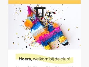 Hoera, je hoort erbij!