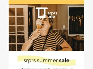 SRPRS SUMMER SALE 💸