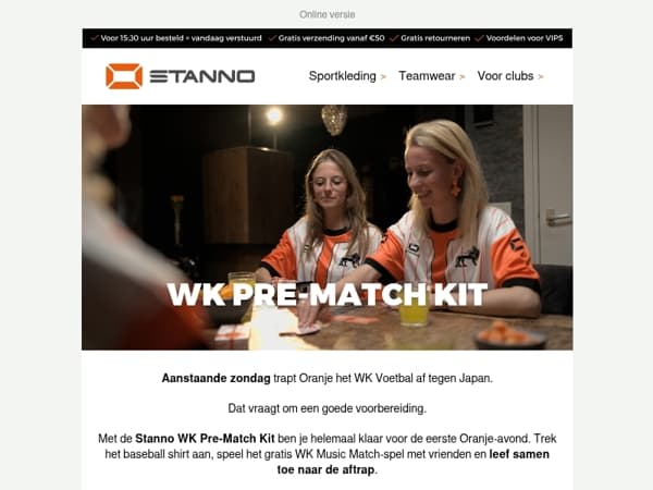 De eerste Oranje-avond komt eraan 🧡
