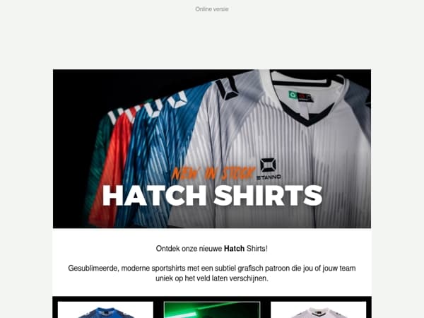 Nieuwe Hatch Shirts!