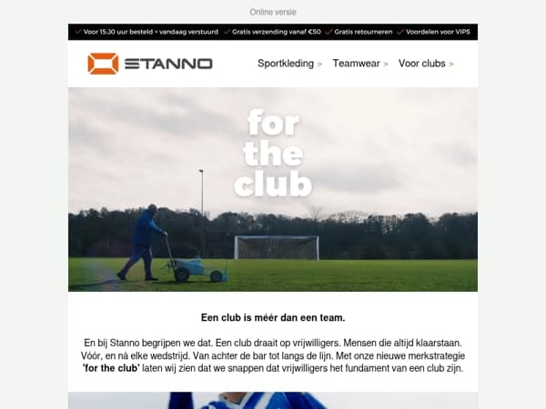 De kracht achter elke club!