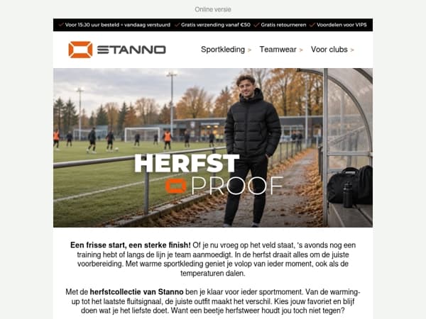 Scoor jouw herfstfavorieten bij Stanno 🌦️