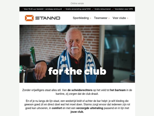 Speciaal voor jou: 20% korting op club essentials