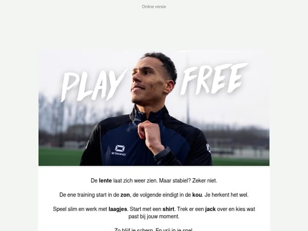 Altijd klaar voor het voorjaarsweer
