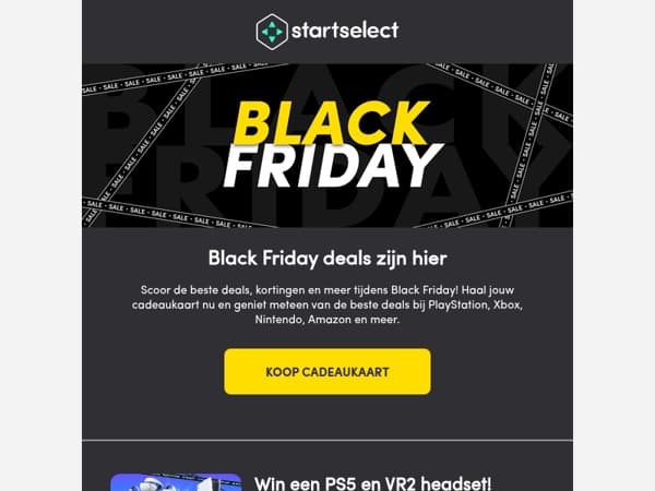   Black Friday Begint Nu! 🎮🔥 