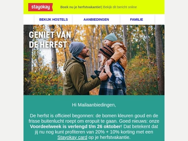 ⏰ Mis het niet: de Voordeelweek is verlengd!