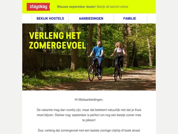 ☀️ Psst… je zomer is nog niet voorbij