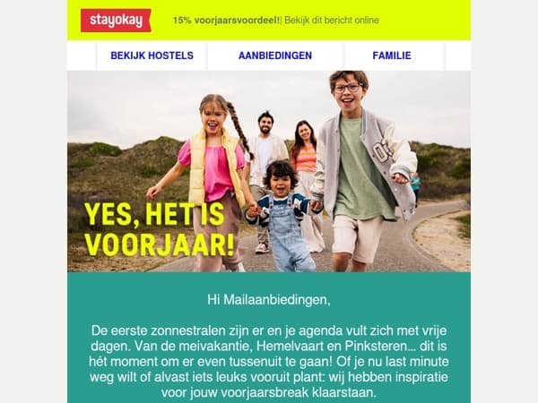 Een mail bomvol voorjaarsinspiratie! 🌸
