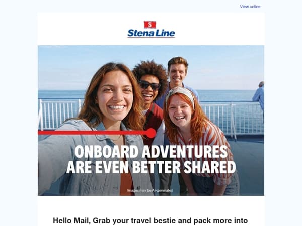 Onboard adventures are even better shared