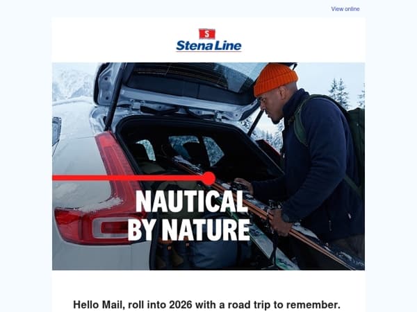 Embark on a year of new adventures by ferry with Stena Line