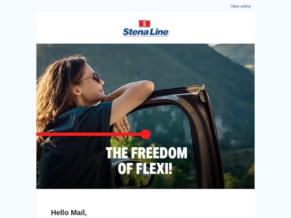 Discover more with the freedom of our Flexi fare