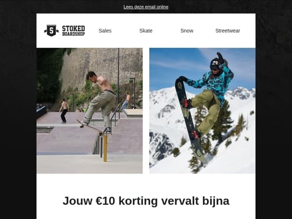 [Laatste kans] Vergeet je korting niet!