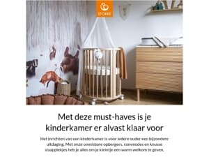 Must-haves voor de kinderkamer: je kleintje voelt zich meteen thuis
