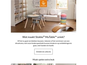 Tover de speelplek van je kinderen om met Stokke® MuTable™