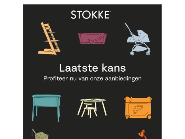 Je laatste kans om te besparen op Stokke® bestsellers