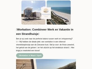 💻Workation: Combineer Werk mét Vakantie