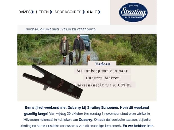 🍂Dubarry Weekend voor het echte Herfstwandelen