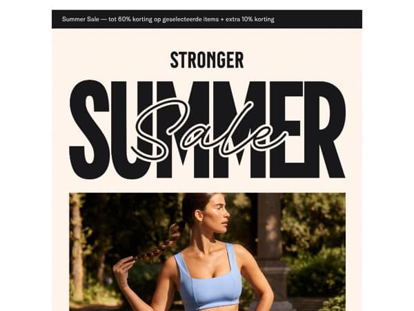 Extra 10% korting op Summer Sale
