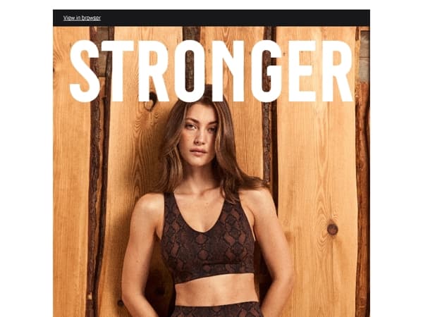 Trending now: Snakeskin Brown