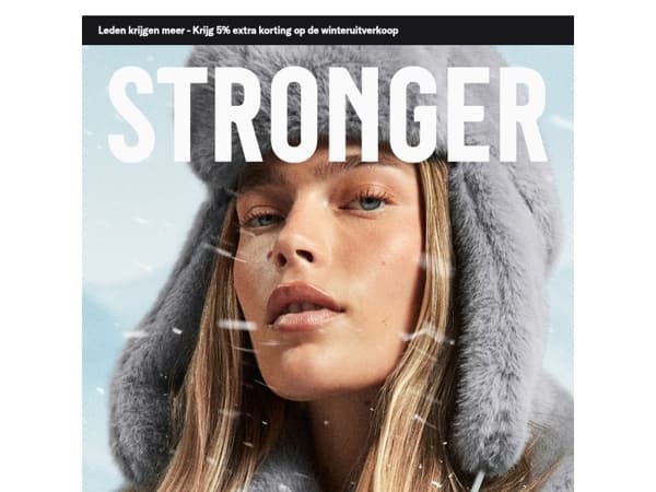 Heb je het gehoord? De winterverkoop is begonnen – alleen voor leden