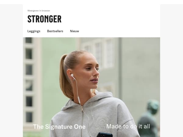 Je favoriete legging. Voor elke beweging.