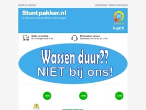 Belachelijk goedkoop...