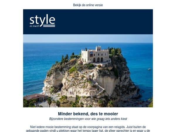 Minder bekend, des te mooier