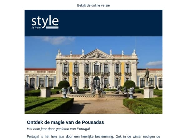 Ontdek de magie van de Pousadas