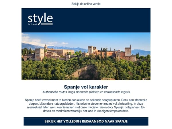 Spanje vol karakter