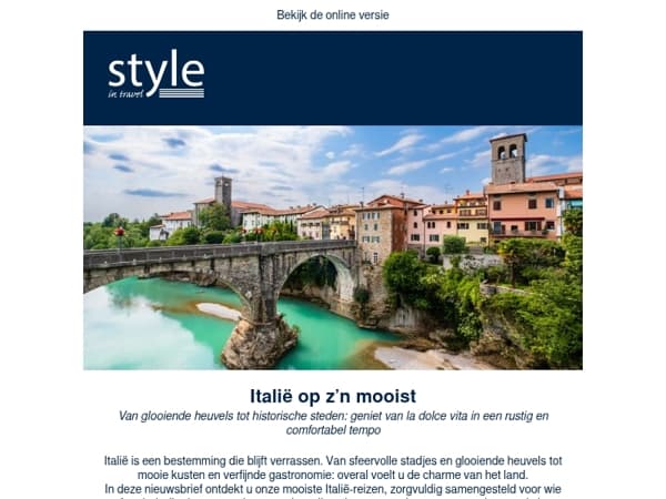 Italië op z’n mooist