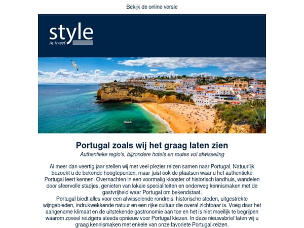 Portugal zoals wij het graag laten zien