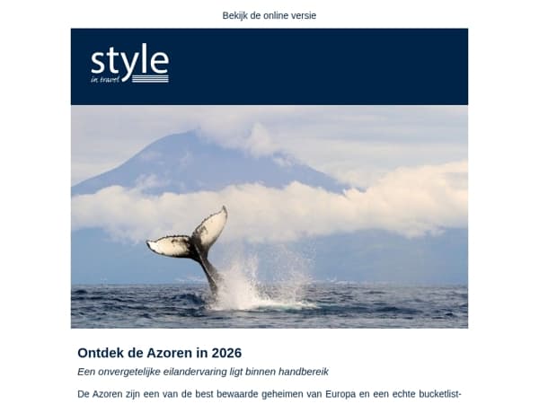 Ontdek de Azoren in 2026