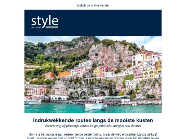 Indrukwekkende routes langs de mooiste kusten