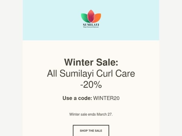 All Sumilayi Curl Care -20% ❄️