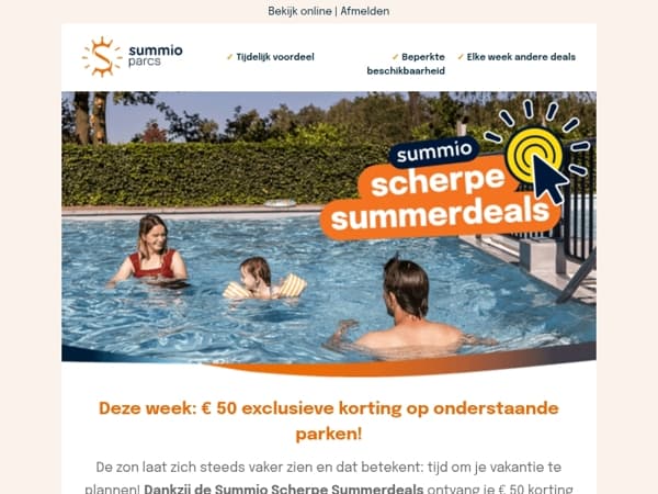 De Summio Scherpe Summerdeals van deze week!☀️