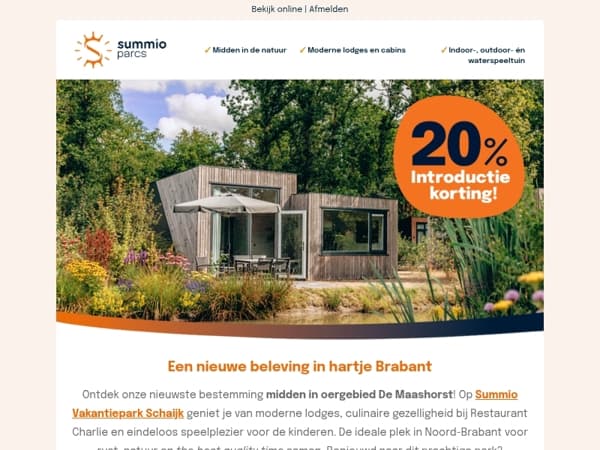 Welkom: Summio Vakantiepark Schaijk! ✨