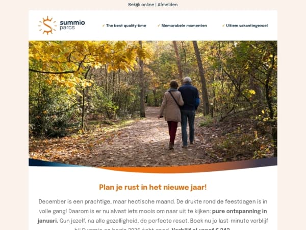Plan nu je welverdiende rust voor het nieuwe jaar 🌿