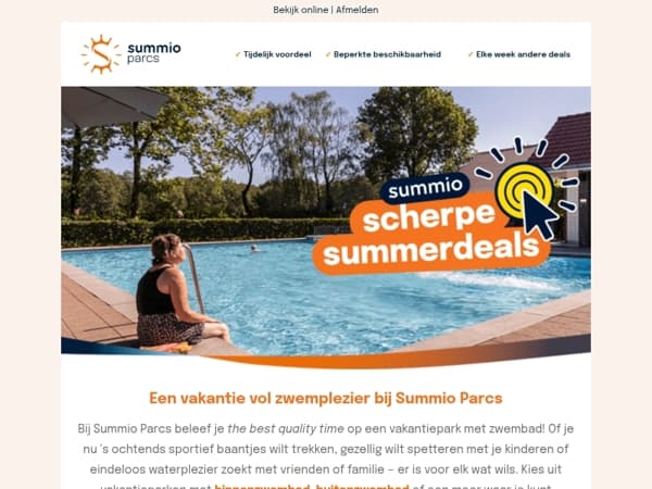 Wat is er lekkerder dan zwemmen bij tropische temperaturen?