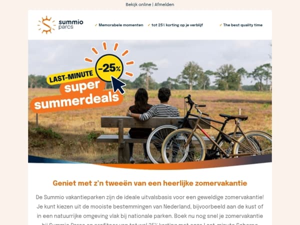  De zomer wacht op jullie…