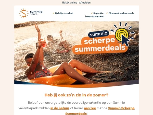 Ook zo’n zin in de zomer?  ☀️🌳🌊
