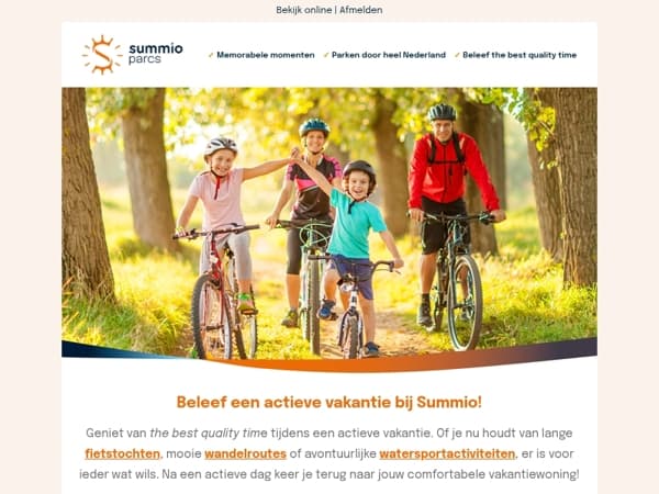 Vakantie vol avontuur vanaf € 249