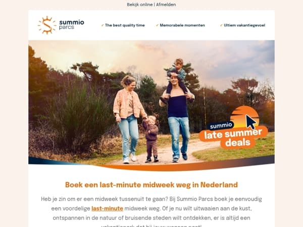 Tijd voor een last-minute vakantie? ✨