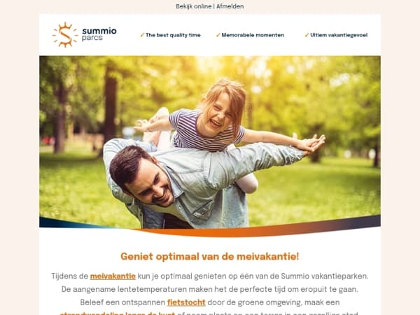 Extra genieten tijdens de meivakantie?