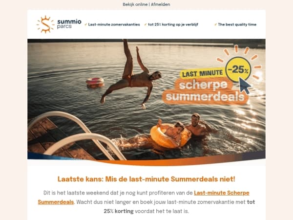 Laatste kans: tot 25% korting❗