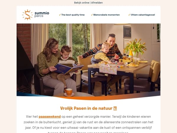 Snel beslissen: De allerlaatste verblijven voor Pasen 🐰