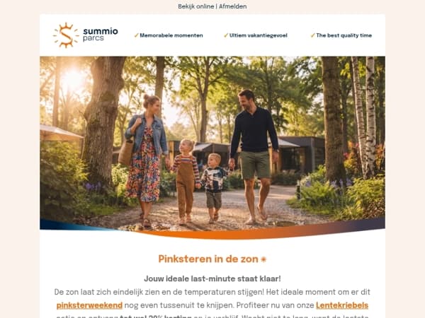 De korte broek kan eindelijk uit de kast! ☀️